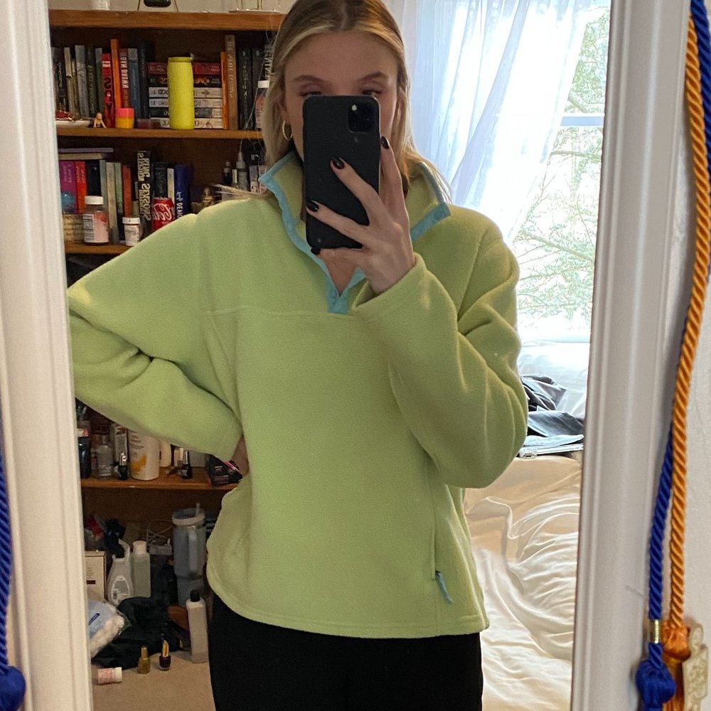 L.L. Bean Quarter Button Up